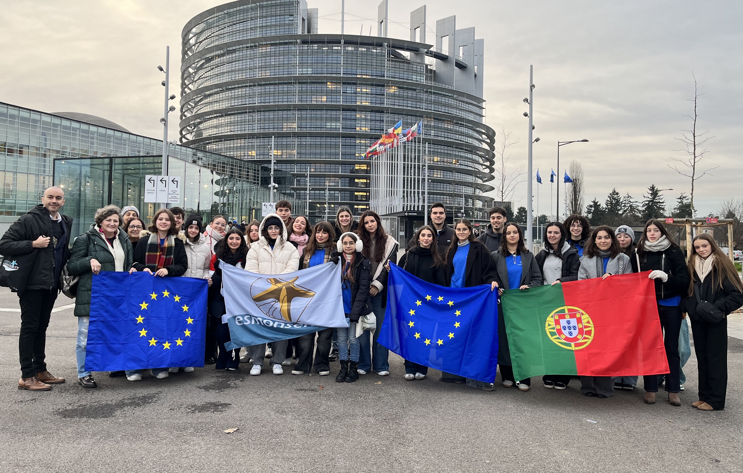 Alunos de Monserrate premiados com viagem a Estrasburgo