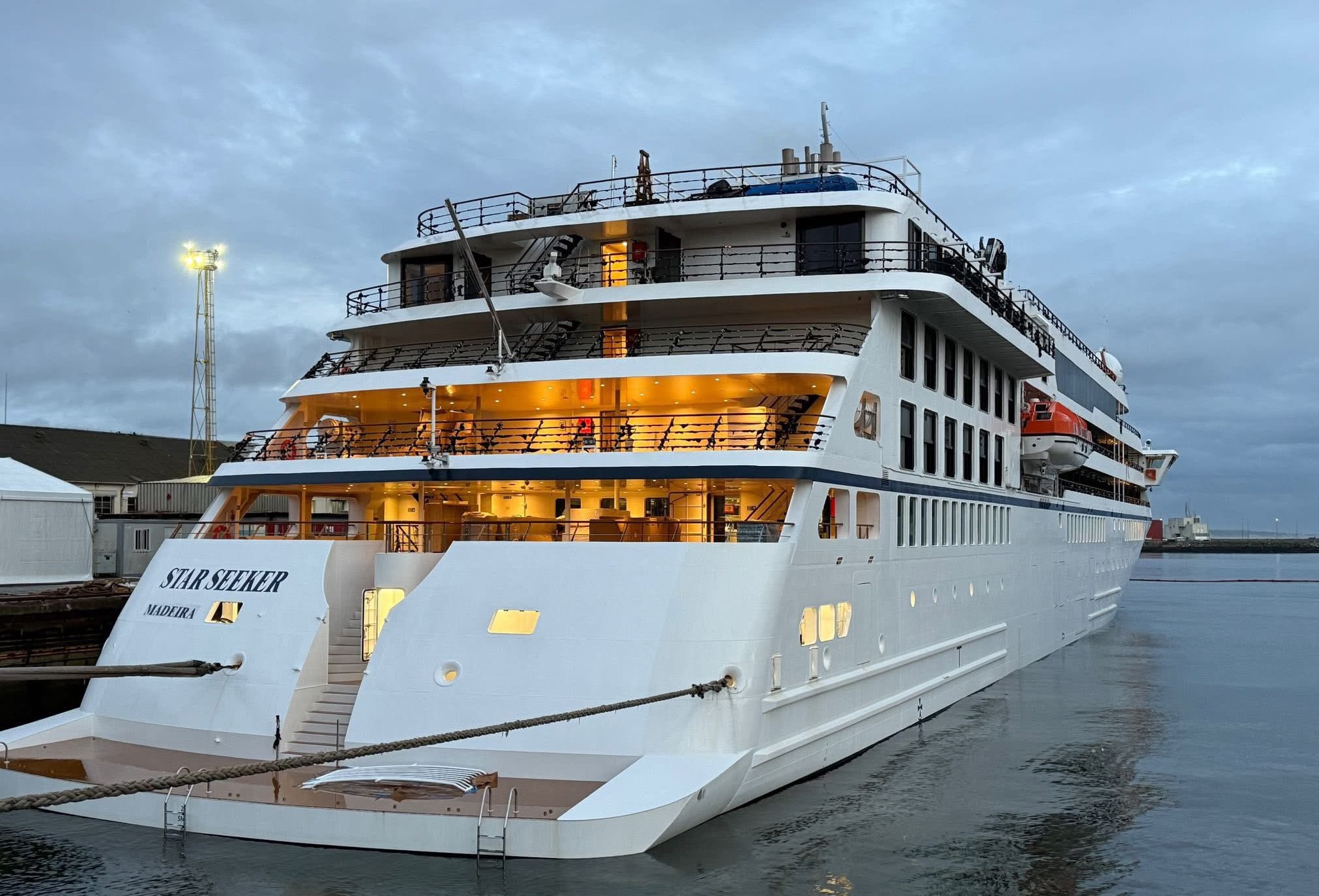 Navio construído em Viana já foi entregue à Windstar Cruises: “Orgulho”