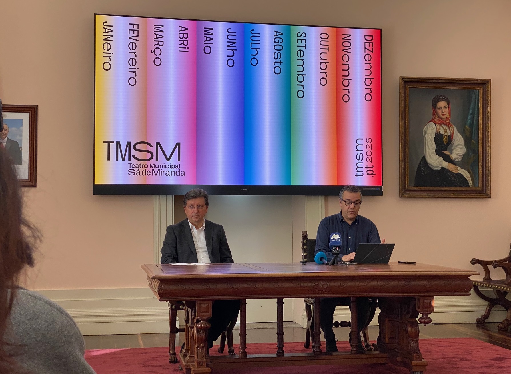 Teatro Sá de Miranda com sessões de cinema na programação de 2026