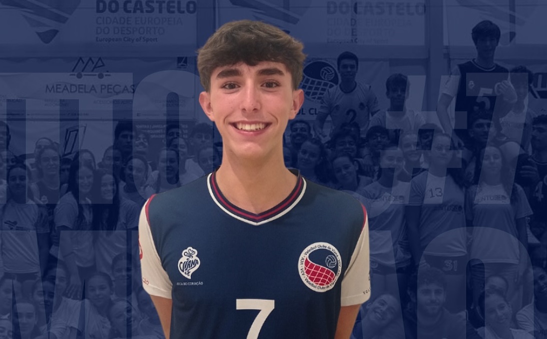Atleta vianense convocado para treinos da Seleção Nacional de Voleibol de Praia