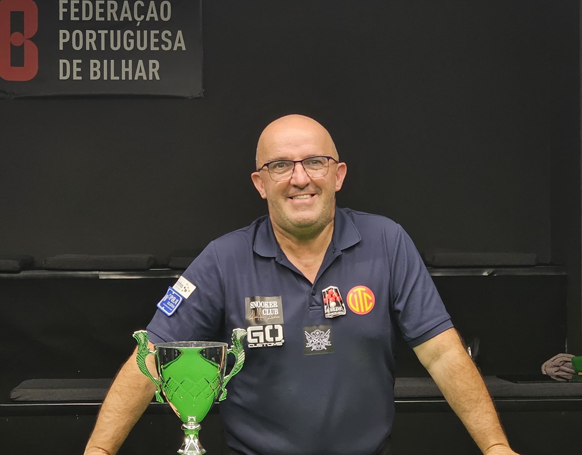 Henrique Correia conquista 3º Open de Snooker regional