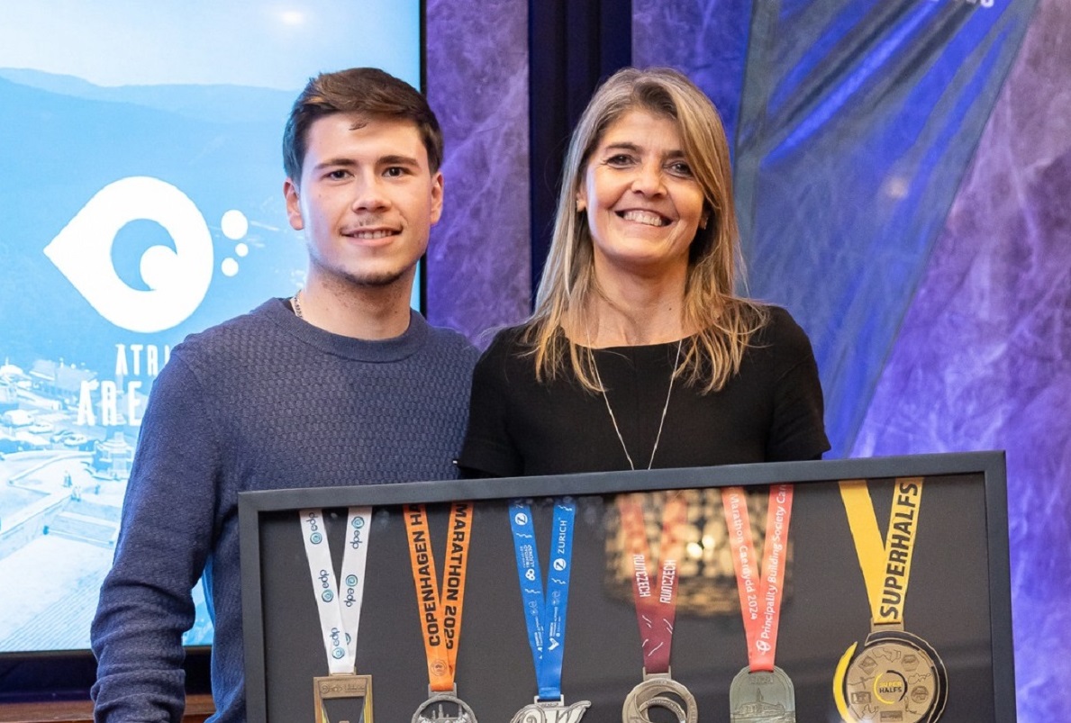 Lúcia Marinho completou as “5 Super Half Marathons”