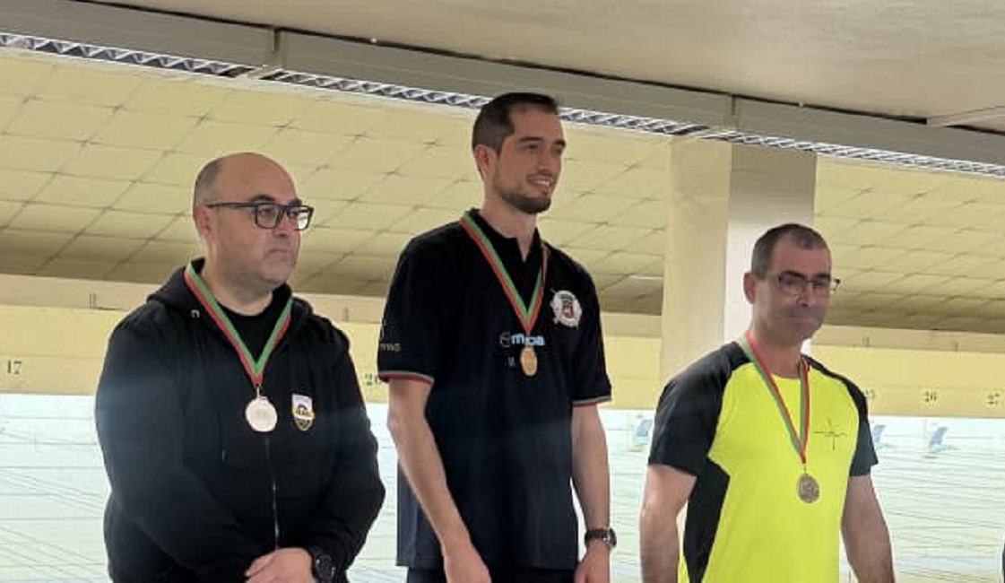 Élio Moreira é campeão nacional em carabina de ar comprimido