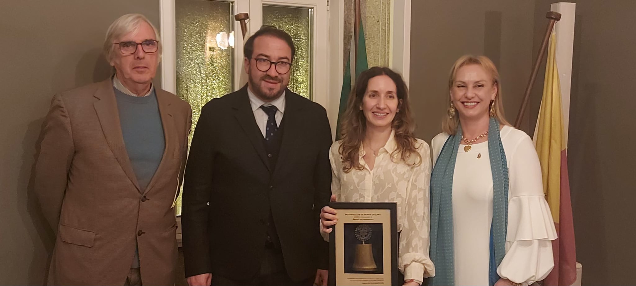 Rotary Club de Ponte de Lima homenageia investigadora Ângela Fernandes