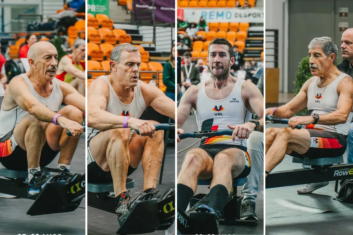 Veteranos do VRL sagram-se campeões nacionais de Remo Indoor