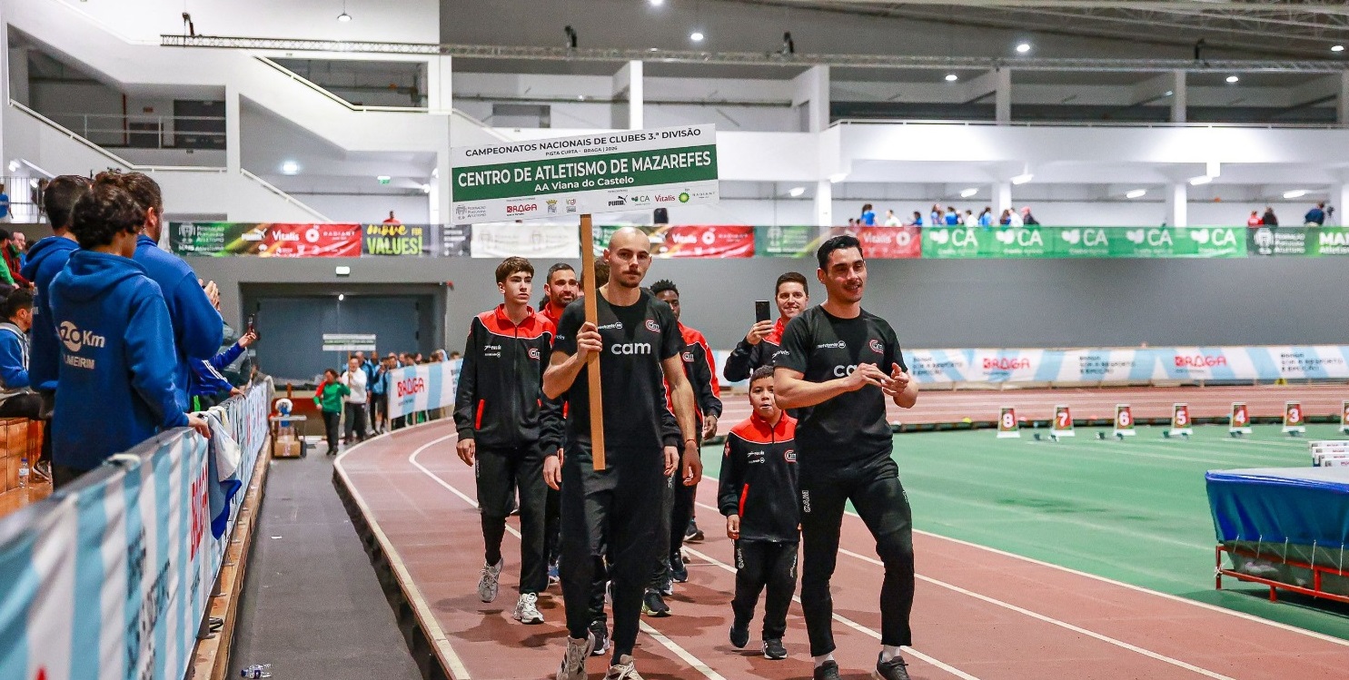 Centro de Atletismo de Mazarefes conquista bronze nacional
