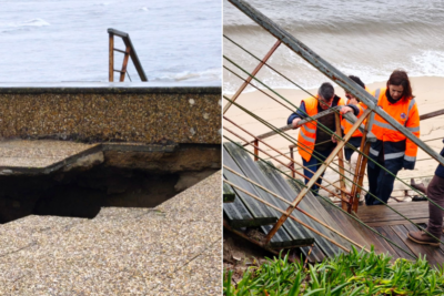 Caminha avança com intervenção urgente no Paredão Norte de Moledo