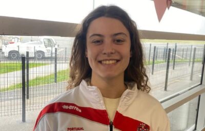 Esgrimista vianense Lara Macedo no quadro principal do Circuito Europeu