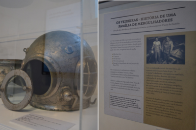 Centro de Mar apresenta exposição sobre família pioneira do mergulho em Viana