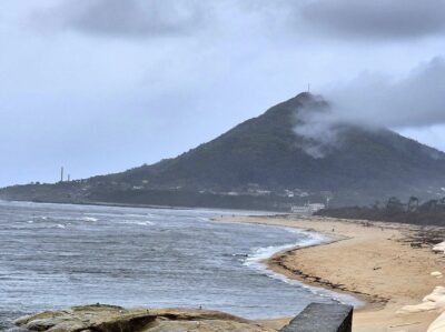 Praia de Moledo vai ser recuperada após estragos do mau tempo