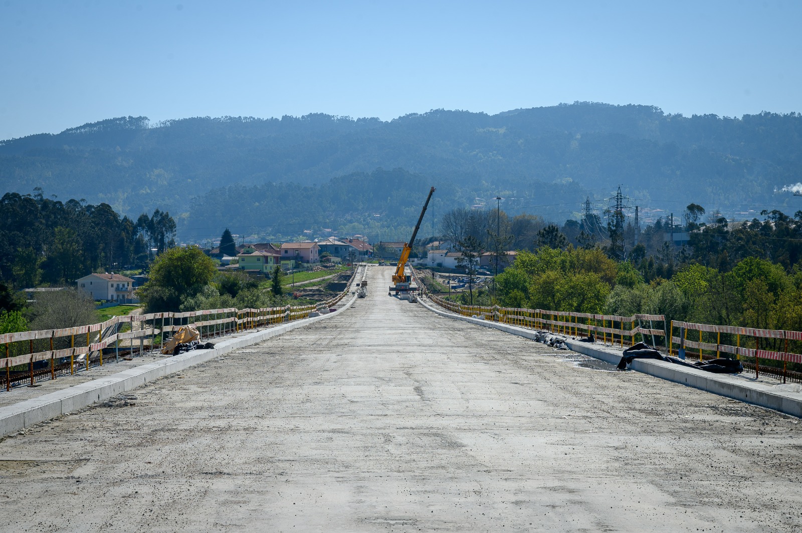 Nova ponte sobre o rio Lima avança a bom ritmo e entra na fase da última betonagem