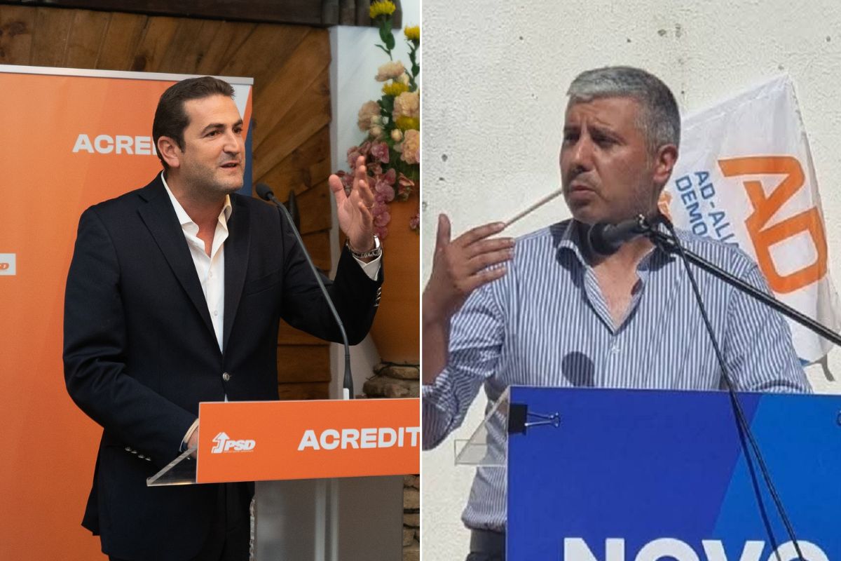 Hugo Soares na tomada de posse dos novos órgãos concelhio do PSD de Viana