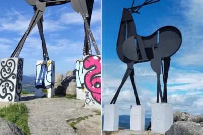 Ex-líbris de Vila Nova de Cerveira alvo de vandalismo