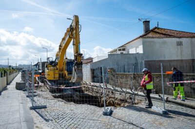 Arrancou empreitada de requalificação da Avenida da Praia de Castelo do Neiva