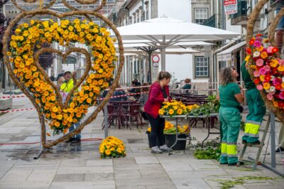Viana: 40 mil flores dão cor ao centro histórico a partir desta quinta-feira