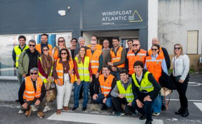 Viana: Comitiva brasileira visita primeiro parque eólico flutuante semi-submersível do mundo