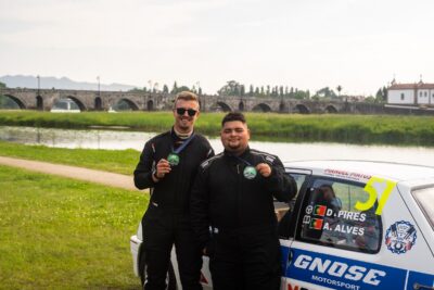 Jovem piloto de Viana estreia-se com pódio no Rally Series de Ponte de Lima