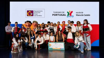 Alunos de Viana conquistam 2.º lugar em projeto nacional de turismo