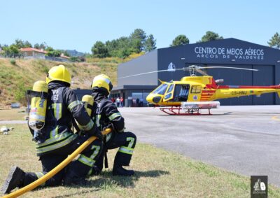 Município testa Plano de Emergência do Heliporto de Arcos de Valdevez