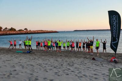 Praia do Cabedelo recebe sessões gratuitas de treino funcional ao pôr do sol
