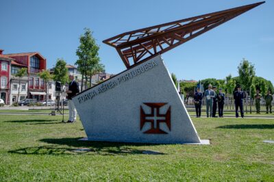 Viana tem um novo monumento: “É um abraço que a Força Aérea dá à cidade”
