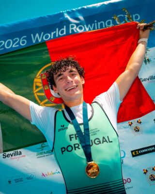Remador vianense representa Portugal no Campeonato do Mundo sub-23