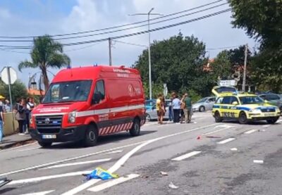 Mulher fica gravemente ferida após atropelamento em Vila Nova de Anha