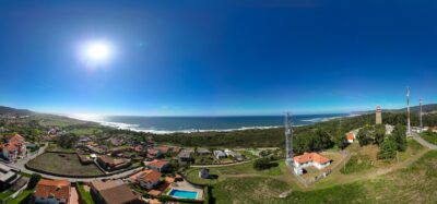 Eclipse solar e último pôr do sol de Portugal Continental para ver em Carreço