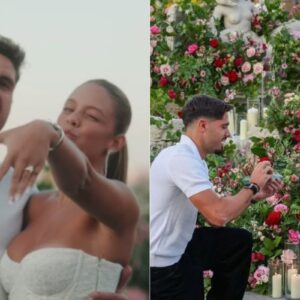 Vianense Pedro Neto surpreende namorada com pedido de casamento