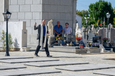 Inaugurada nova ala do cemitério de Mujães