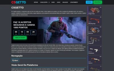 O que verificar para avaliar confiança e segurança na Csgetto