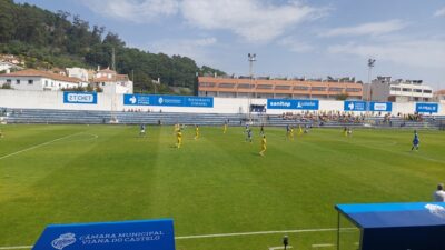 SC Vianense evita derrota no ultimo lance do encontro com FC Paços de Ferreira