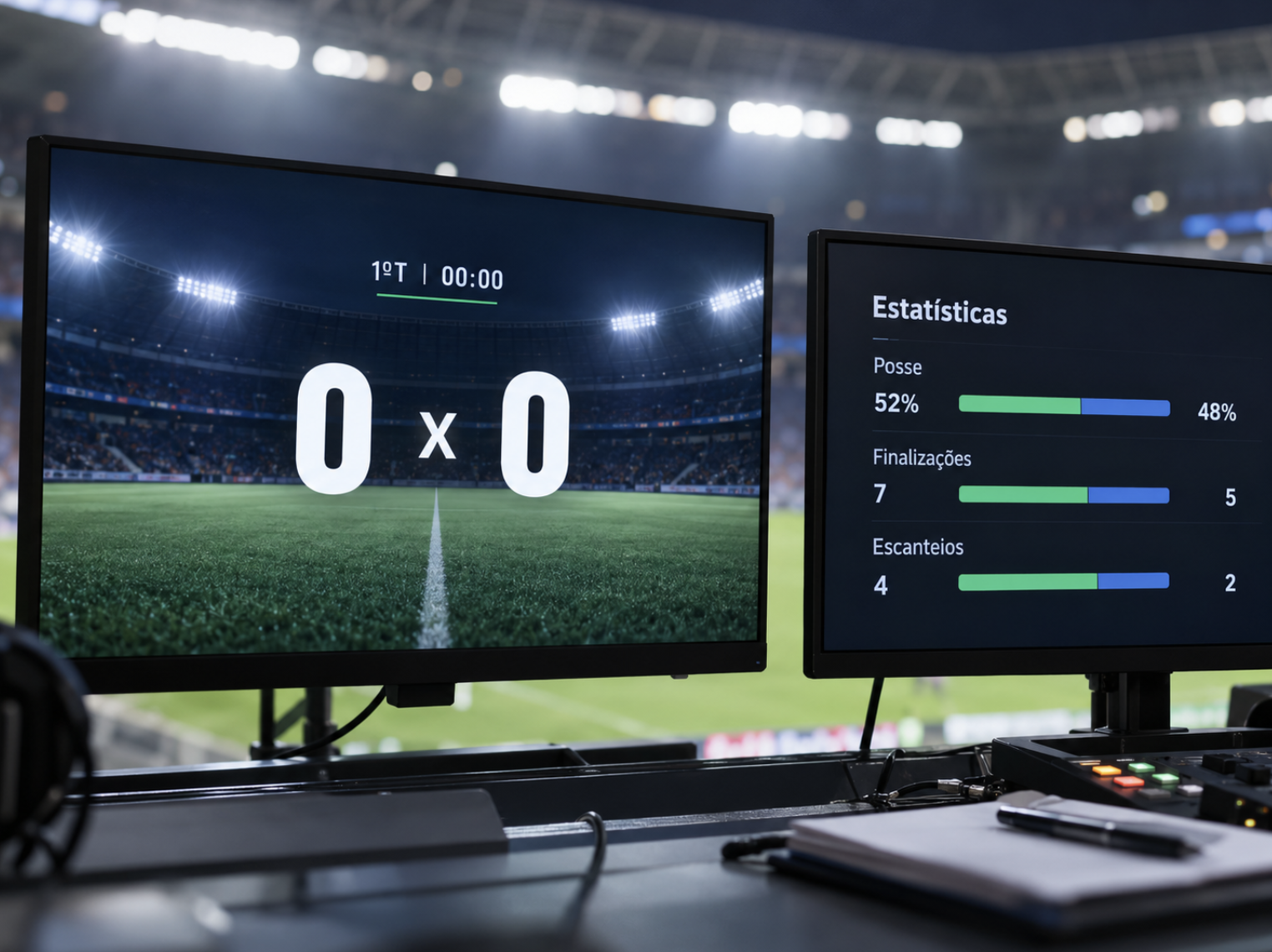 Pesquisa analisa mudanças nas odds antes do primeiro gol
