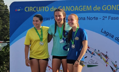 Sofia Rodrigues vence III Prova das Primeiras Pagaiadas da Zona Norte em K1 infantil