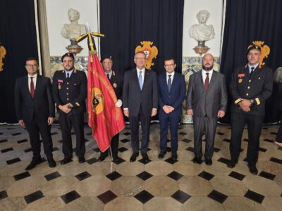 Bombeiros de Paredes de Coura distinguidos pelo Presidente da República