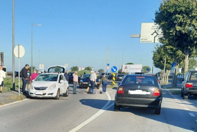 Atropelamento junto à Rotunda de Areosa em Viana do Castelo