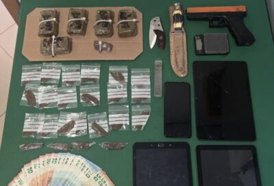 Detido em Caminha com cerca de 1.200 doses de haxixe e armas