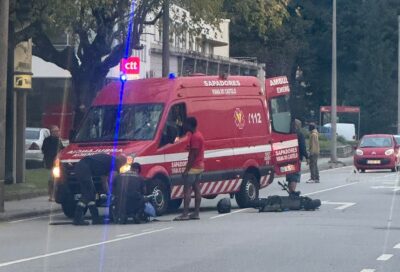 Colisão entre trotinete e veículo ligeiro faz um ferido em Viana do Castelo