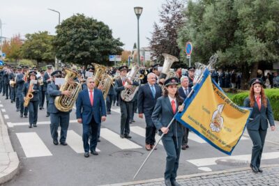 Banda Nova de Barroselas homenageia fundador com inauguração de mural