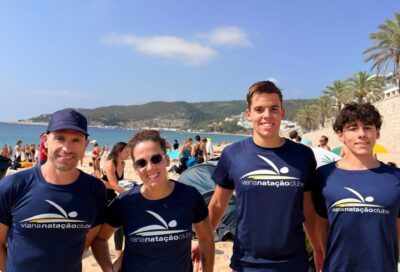 Viana Natação Clube conquista três pódios na Travessia da Baía de Sesimbra