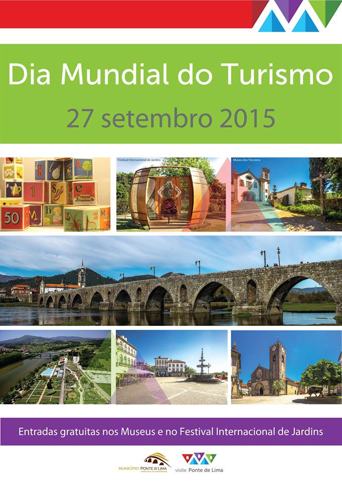 Ponte de Lima assinala o Dia Mundial do Turismo com entradas gratuitas no Museu do Brinquedo Português, Museu dos Terceiros e no Festival Internacional de Jardins